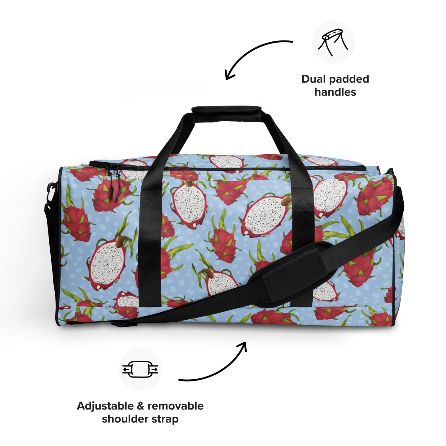 Dragonfruit Duffle bag