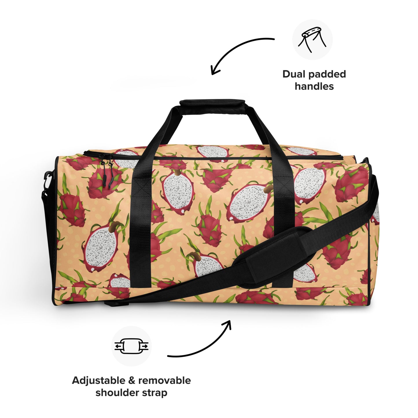 Dragonfruit Duffle bag