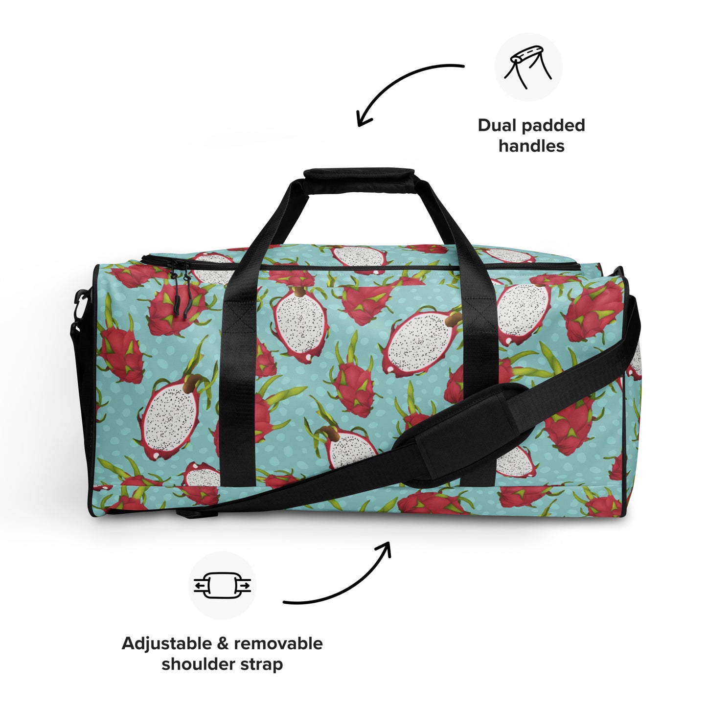 Dragonfruit Duffle bag
