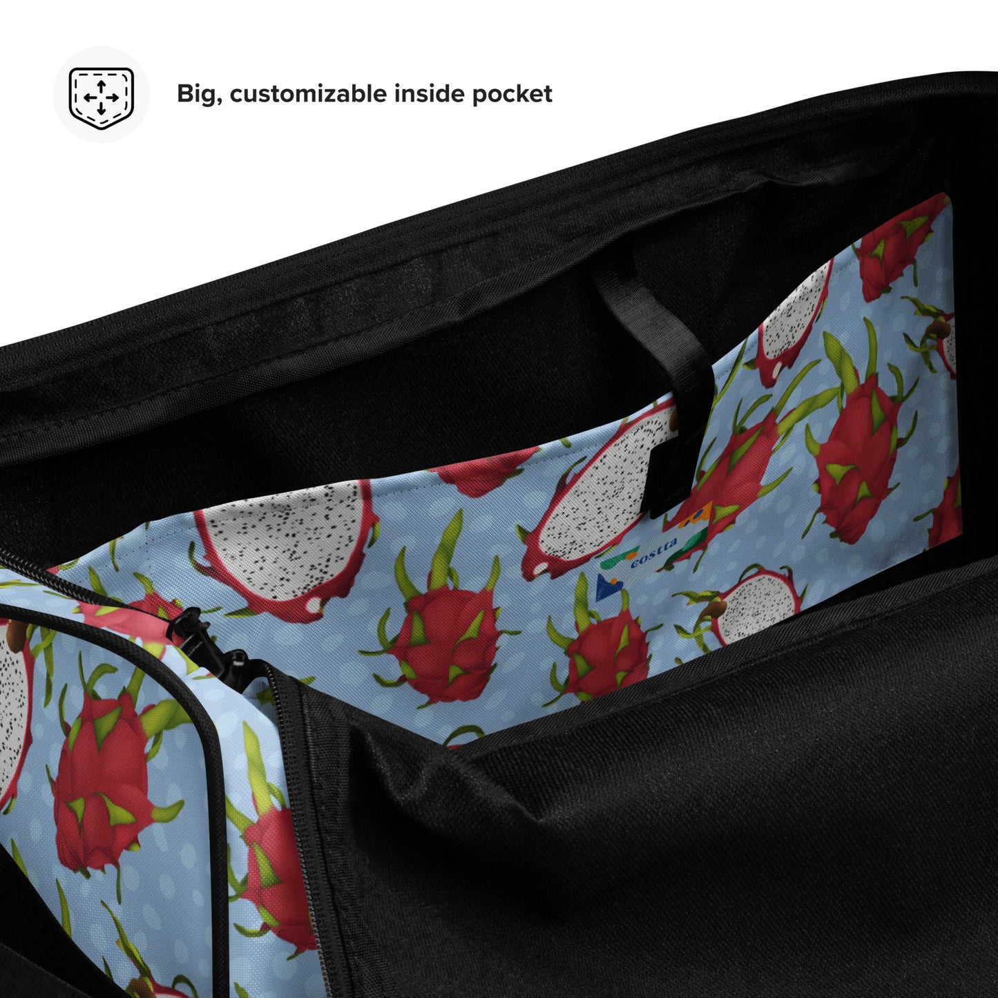 Dragonfruit Duffle bag