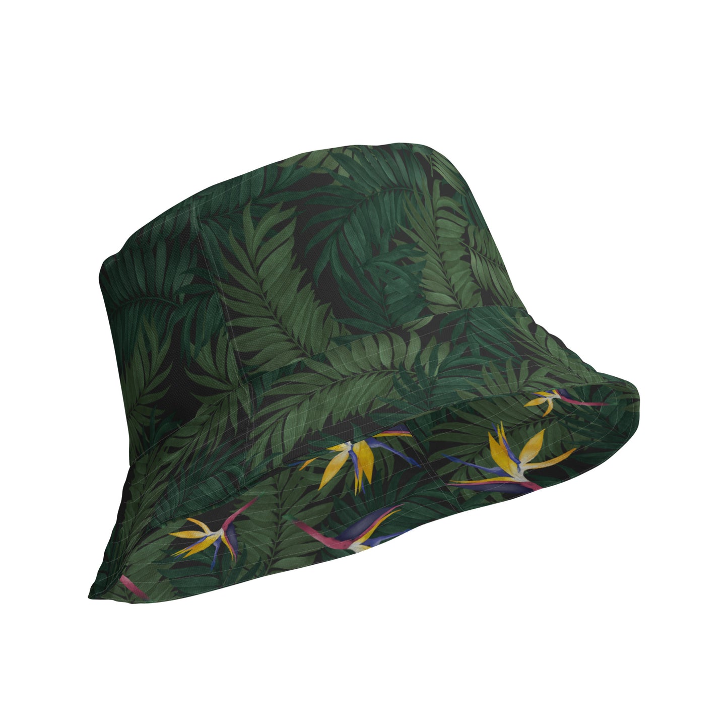 Birds of Paradise Reversible Bucket Hat