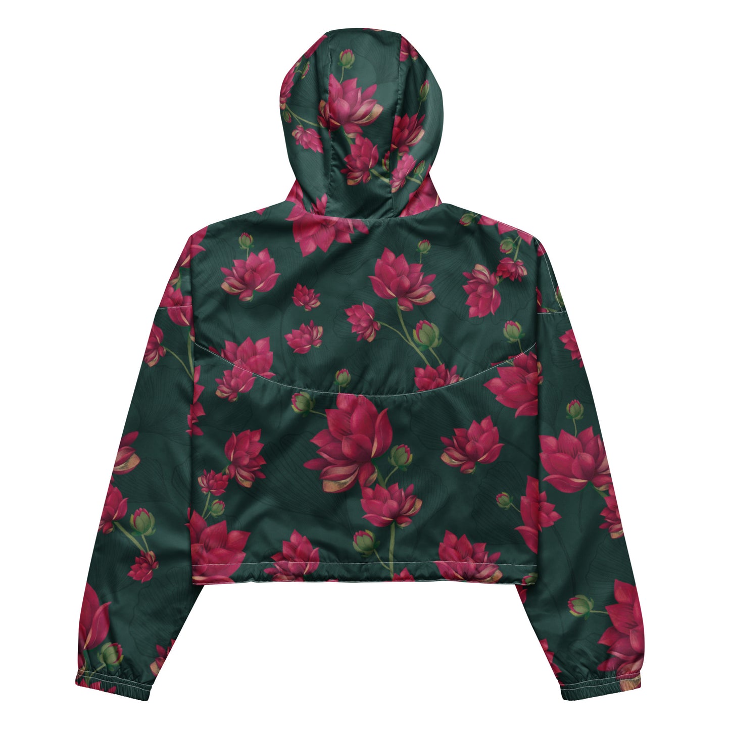 Lotus Cropped Windbreaker