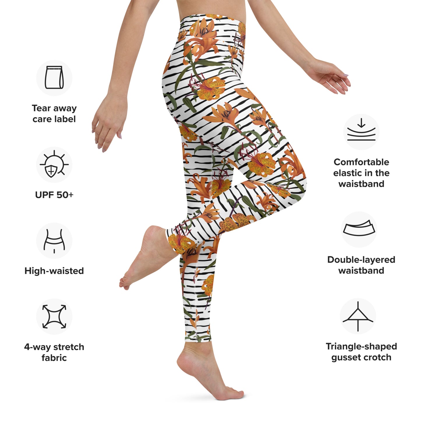 Floral Yoga Leggings